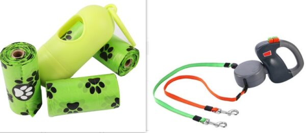 Retractable Dual Pet Dog Walking Leash - Image 6