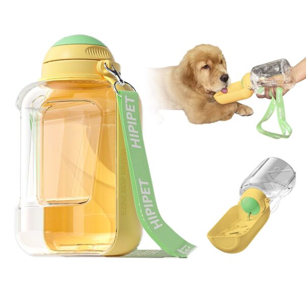 2 In 1 Dog Large Capacity Pets Out Drinking Pot Cat Water Dispenser Portable Water Cup Water And Food Integrated Bowl Pet Products - Image 10