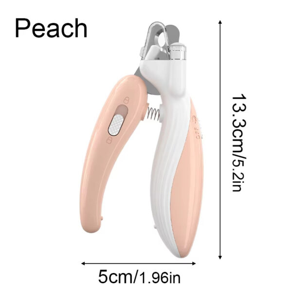 Cute Pets Nail Clippers Labor-Saving Dogs Nail Clipper Scissors  Professional Pet Nail Clippers Cat Nail Trimmer Labor-Saving Pet Claw Grooming Scissors For Dogs Small Animals Paw Nail Trimmer - Image 4