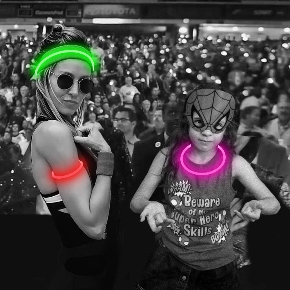 LED Dog Collar USB Rechargeable Glowing Pet Collars Lighted Up Safety Necklace Glow In The Dark For You Your Dogs - Image 10