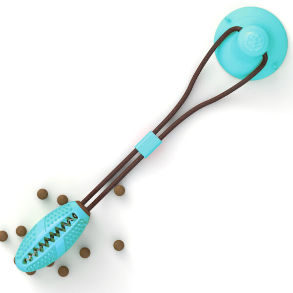 Silicone Suction-Cup Tug Ball – Interactive Chew Toy for Dogs - Image 8