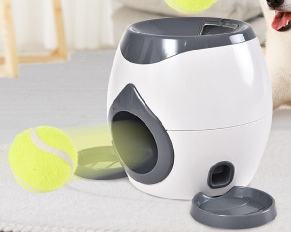 Smart Pet Feeder Tennis Ball Missing Device Throwing Reward Machine - Image 10