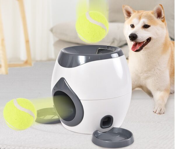 Smart Pet Feeder Tennis Ball Missing Device Throwing Reward Machine - Image 4