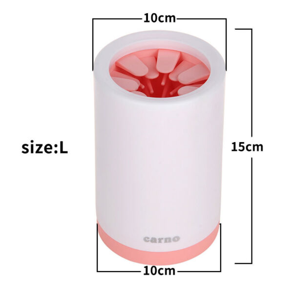 Portable Pet Paw Cleaner Cup Soft Silicone Comb - Image 6
