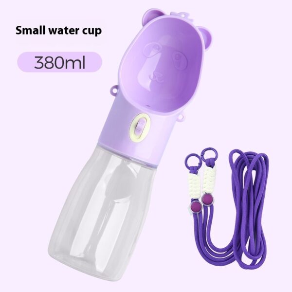 2-in-1 Portable Dog Water & Food Bottle – Leak-Proof Outdoor Pet Feeder for Dogs & Cats - Image 10