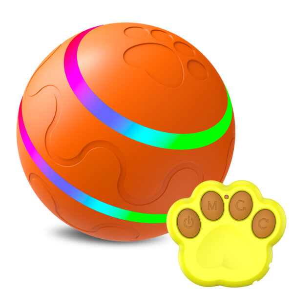 New Pet  Wicked Ball Toy – Smart Self‑Rotating USB Rechargeable Interactive Ball - Image 4