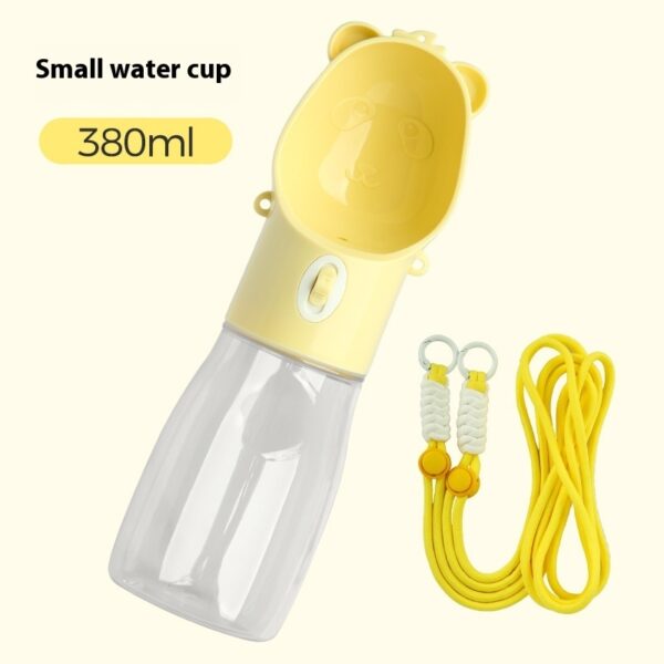 2-in-1 Portable Dog Water & Food Bottle – Leak-Proof Outdoor Pet Feeder for Dogs & Cats - Image 5